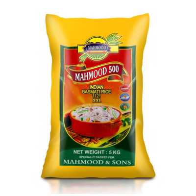 Mahmood 500 Indian Basmati Rice 1121 XXL 5kg