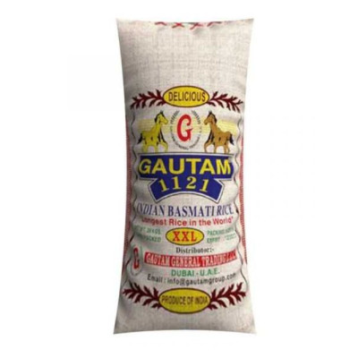 Gautam Indian Basmati Rice 1121 XXL 39kg
