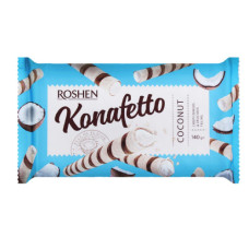 Roshen Konafetto Coconut Cream Wafer Rolls 140g