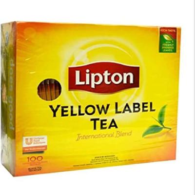 Lipton Yellow Label 100 Tea Bags 200g