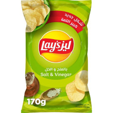 Lay's Salt & Vinegar Potato Chips 170g