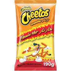 Cheetos Crunchy Flamin Hot Chips 190g